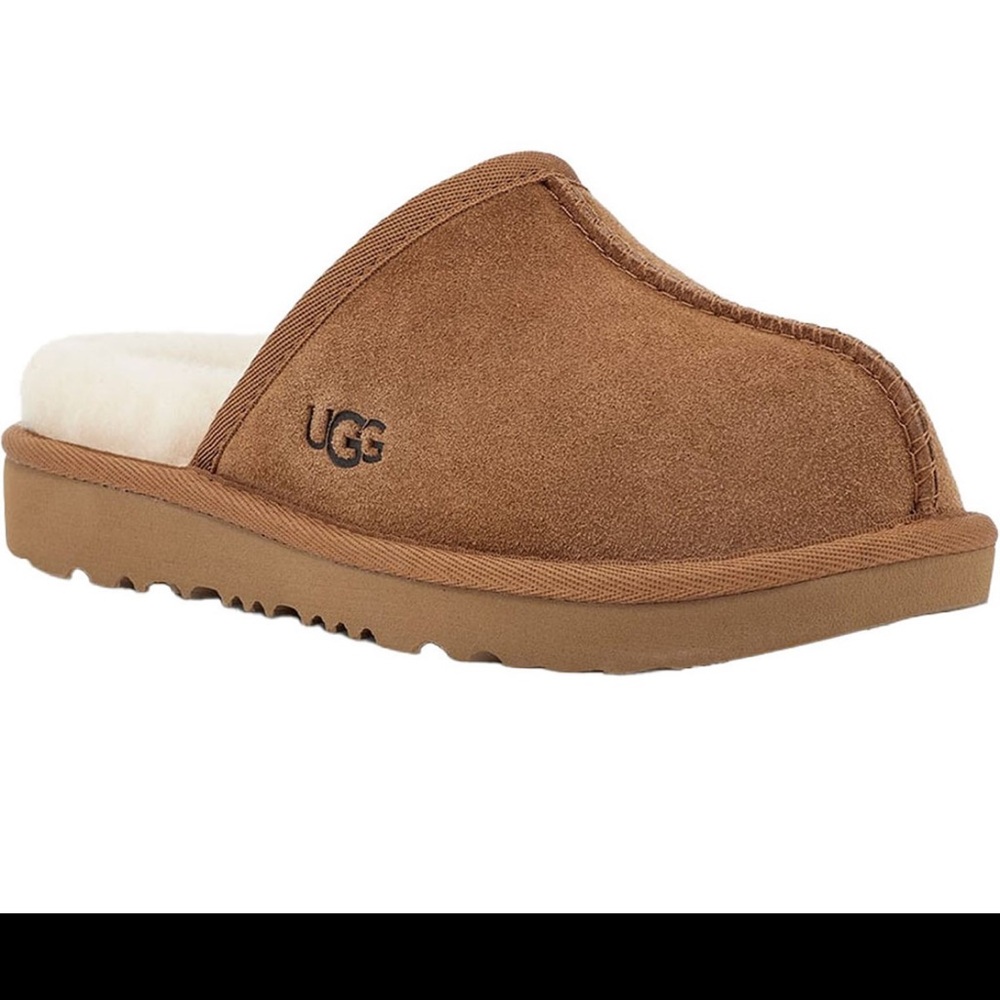 UGG Keegan Kids Slipper in Chestnut.  Size 1